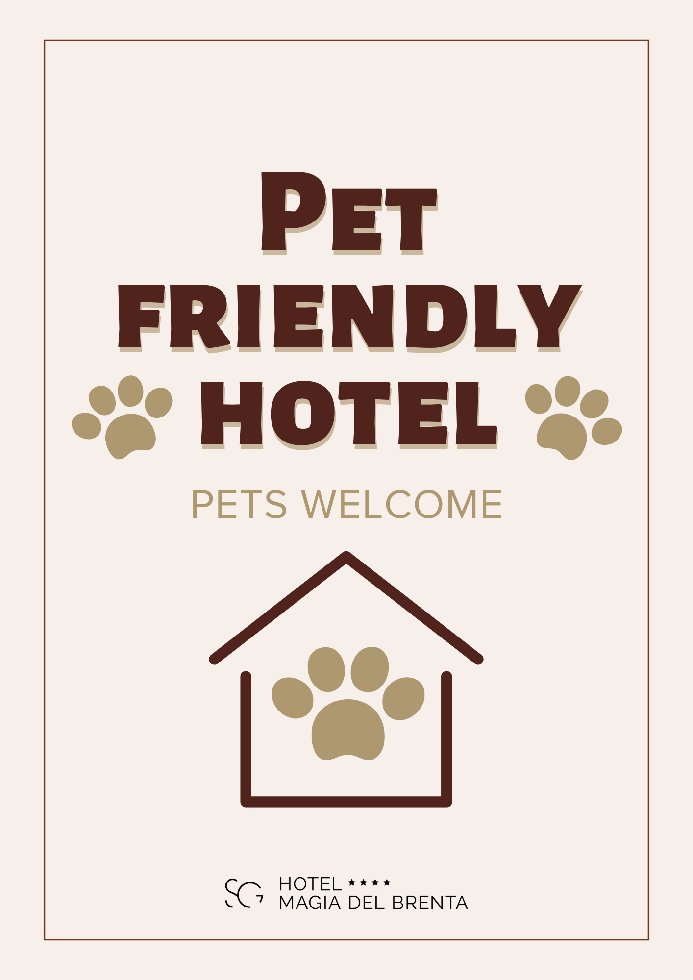 Pet friendly Hotel Magia del Brenta
